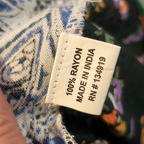NWOT Anandas Boho tunic L/XL - Picture 15 of 16